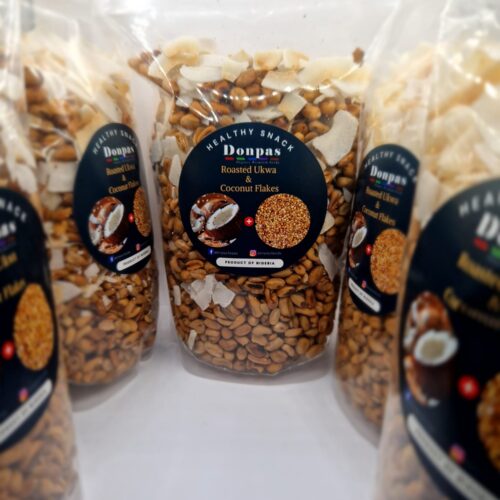 Roasted Ukwa with coconut